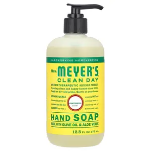 Mrs. Meyers Clean Day Hand Soap, Honeysuckle, 12.5 fl oz (370 ml)