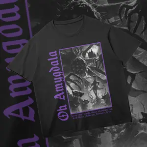 Oh Amygdala | Bloodborne Shirt | Gothic Elden Ring Shirt, Gift For Woman and Man Unisex T-Shirt, Gift For Him, Gift For Her Short Sleeve Cotton Unisex T-Shirt