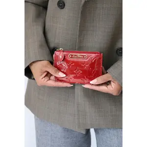 Pre-owned Louis Vuitton vernis Bag Accessories coin pouch