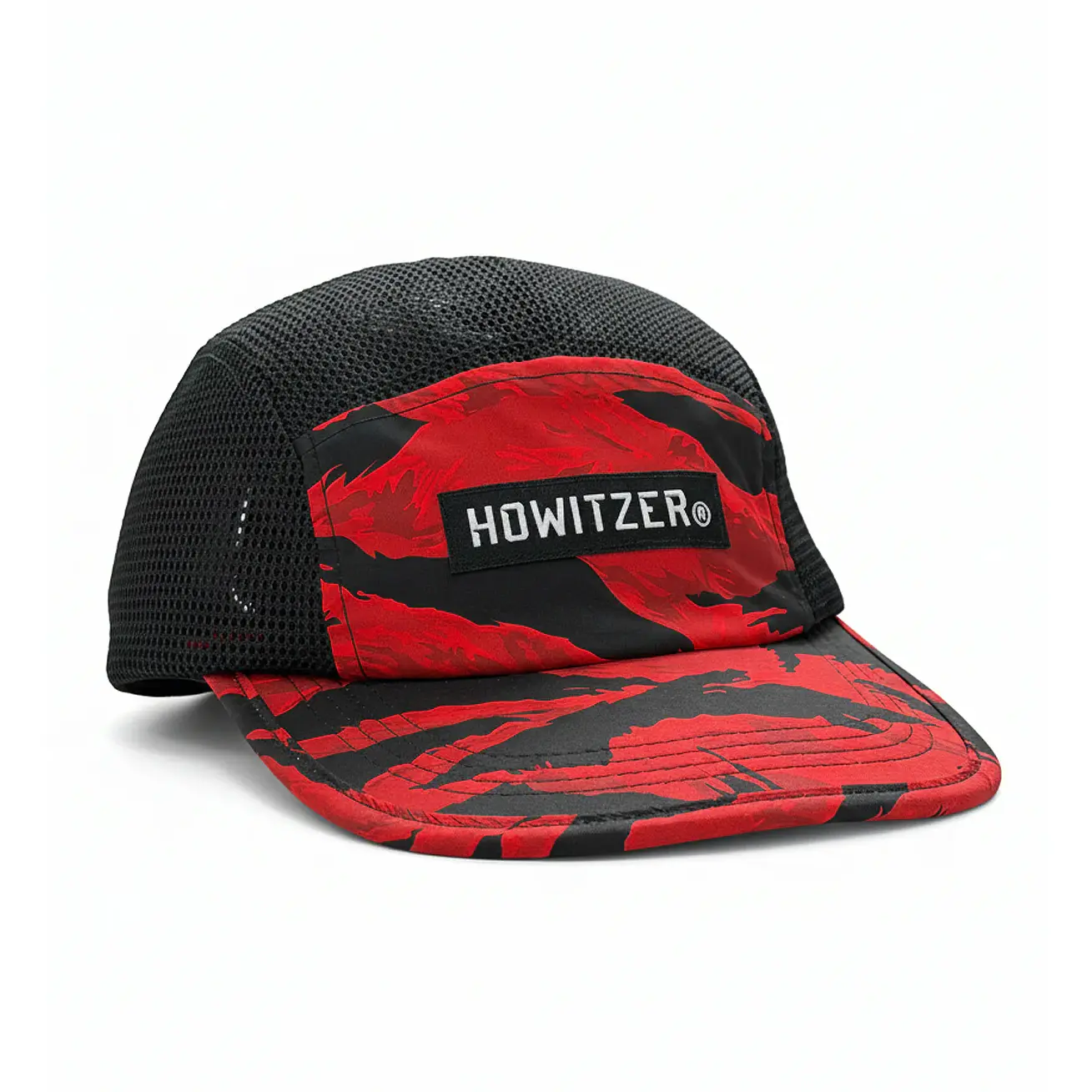 HOWITZER Men's Comp+ Unstructured Active Hat, Lightweight All-Weather Mesh Polyester Cap with Bendable Brim, Packable & Adjustable
