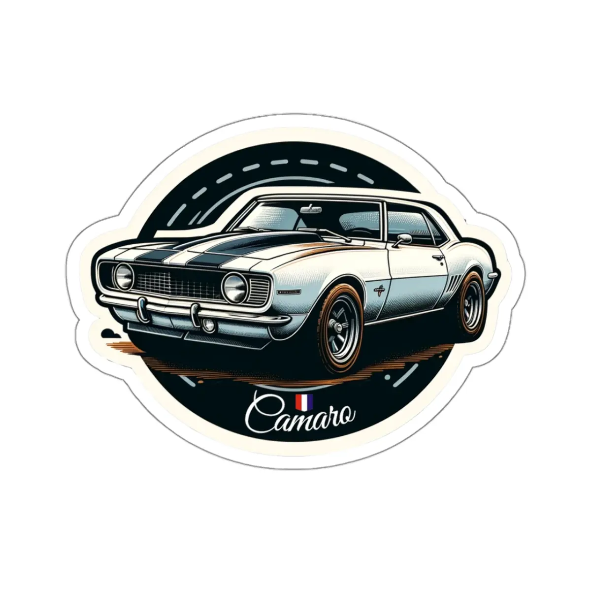 Chevrolet Camaro 1970 Sticker - Decal | Oldsmobille Decal Sticker - Decal