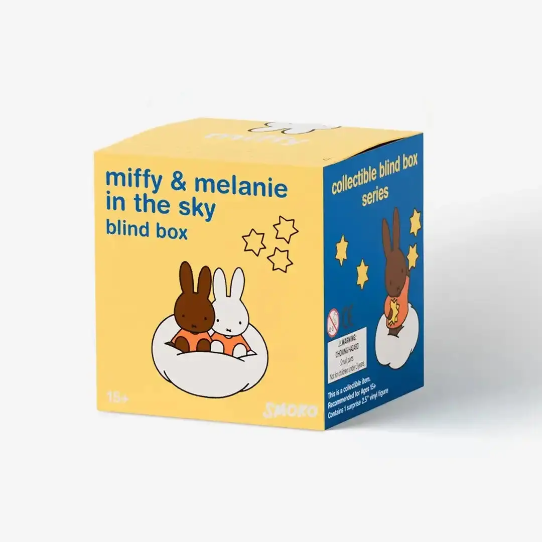 Smoko Miffy & Melanie In The Sky Blind Box Collectible Figure, Blind Pack