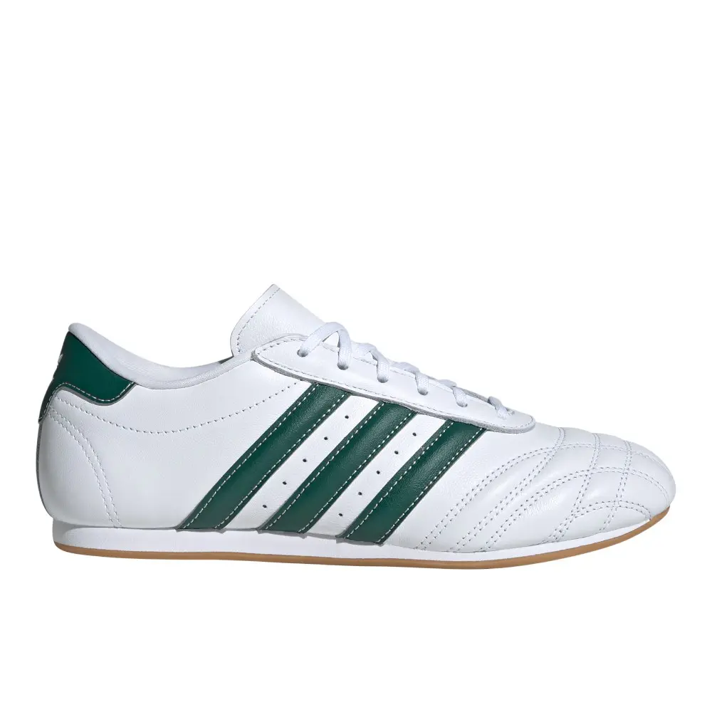 adidas Womens Taekwondo Lace Sneakers Shoes Casual - Green, White