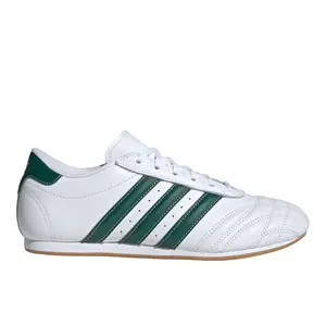 adidas Womens Taekwondo Lace Up Sneakers Shoes Casual - Green, White
