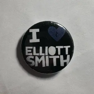 Handmade Elliot Smith either/or album 1.25 inch Pin Button Badge handmade pinback buttons pins