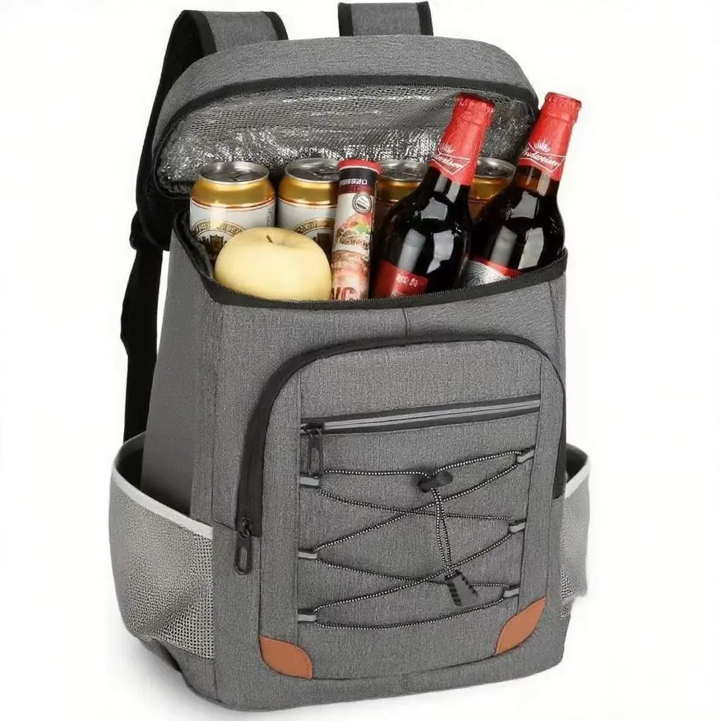 Backpack Cooler Insulated Leak Proof for Men Women 36 Cans Soft Cooler Backpack Nylon Waterproof Large Capacity Coolers Bag Portable for Lunch Camping Travel Picnic Hiking