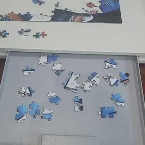 Product Review of Playboda 1000-1500 Pieces Rotating Plastic Puzzle Board with Drawers and Cover, Portable Jigsaw Puzzle Table for Adults, Lazy Susan Spinning Puzzle Boards (Patent Design) puzzle board Durable from L** J**5