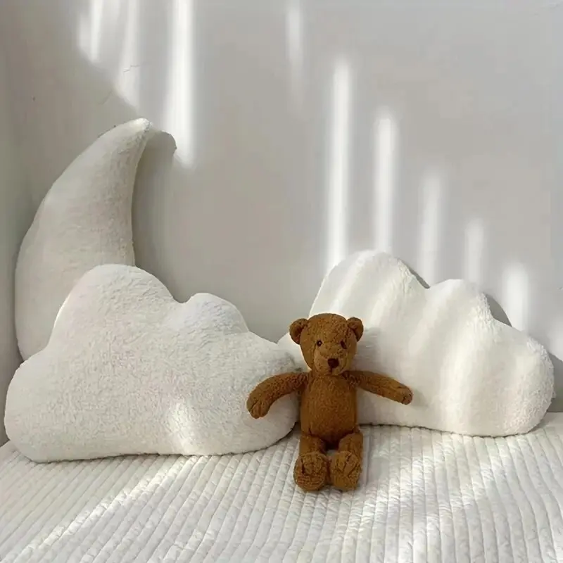 2pcs Soft and Cuddly Cloud Pillow for Bed, Sofa, and Chair, Perfect Gift for Friends and Family, Cozy Home Decor Essentials