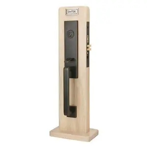 Emtek F13334775AGRH Entryset , F13 , Mormont Mortise , 2-3/4 Backset , Argos Lever , RH