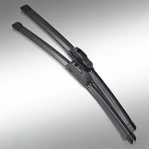 High-quality windshield wipers, all‑weather frameless front wipers (1 pair) – silent, streak‑free, high‑flex rubber, J‑hook / U‑hook compatible, easy to install and replace for cars, pickups, SUVs and trucks. Car Parts Auto Parts