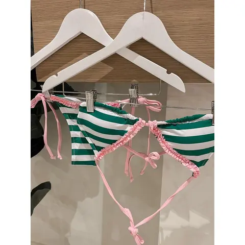 Strawberry Mojito Stripe Bikini Set RESTOCK