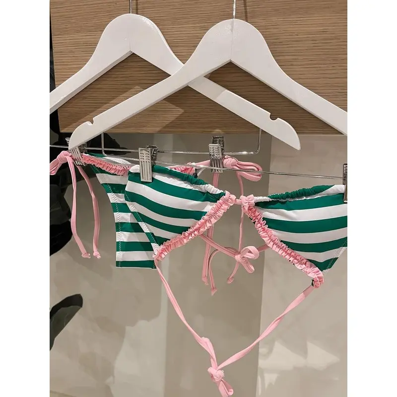 Strawberry Mojito Stripe Bikini Set RESTOCK