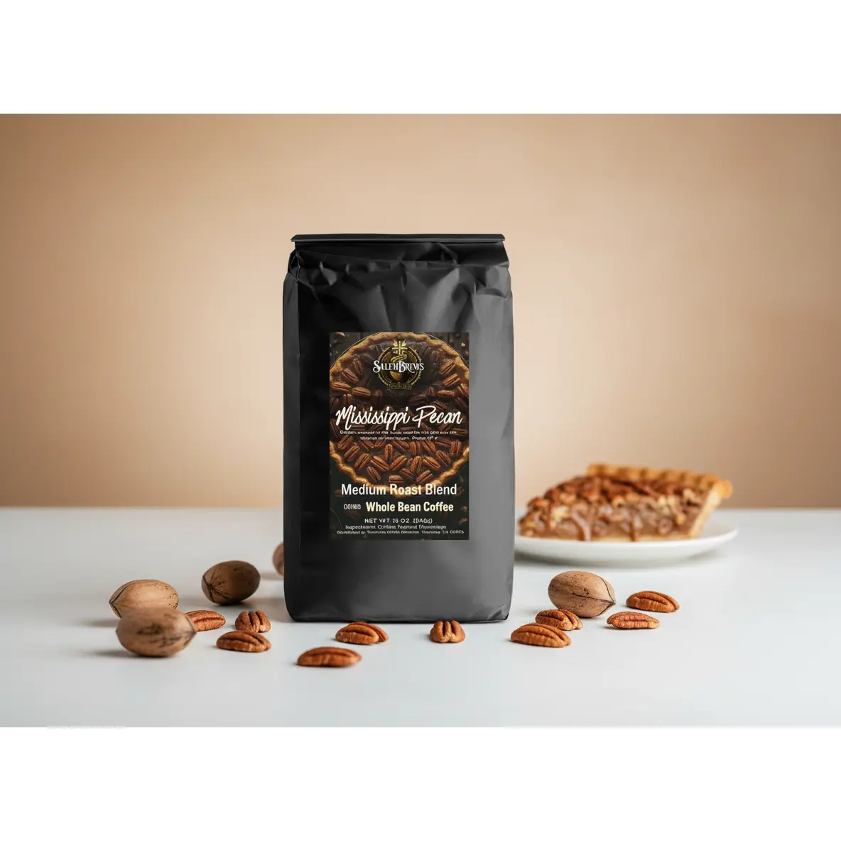 Mississippi Pecan - Freshly Roasted Pecan Flavored Coffee