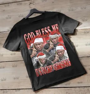 God Bless Me It's F*cken Summah Ugly Christmas Jersey Shore TV Reality Funny Summer Ugly Christmas God Bless Me T-Shirt, Party Lovers ID