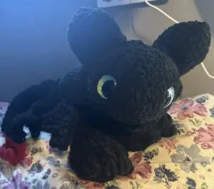 Toothless Dragon Crochet Amigurumi