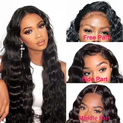 YMSGIRL Hair Daily Essential 30" Loose Deep Glueless Human Hair Wig 4x7 Transparent Lace Pre-Plucked Baby Hair Easy Install Versatile & Luxurious Wig #Sohochic #Halloween