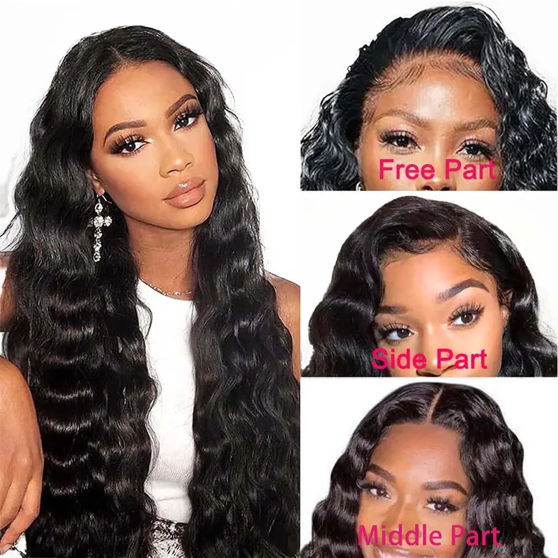 YMSGIRL Hair Daily Essential 30" Loose Deep Glueless Human Hair Wig 4x7 Transparent Lace Pre-Plucked Baby Hair Easy Install Versatile & Luxurious Wig #Sohochic #Halloween