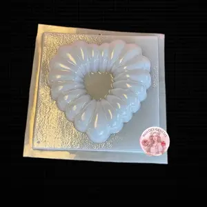 Molde para gelatina corazón de gajos