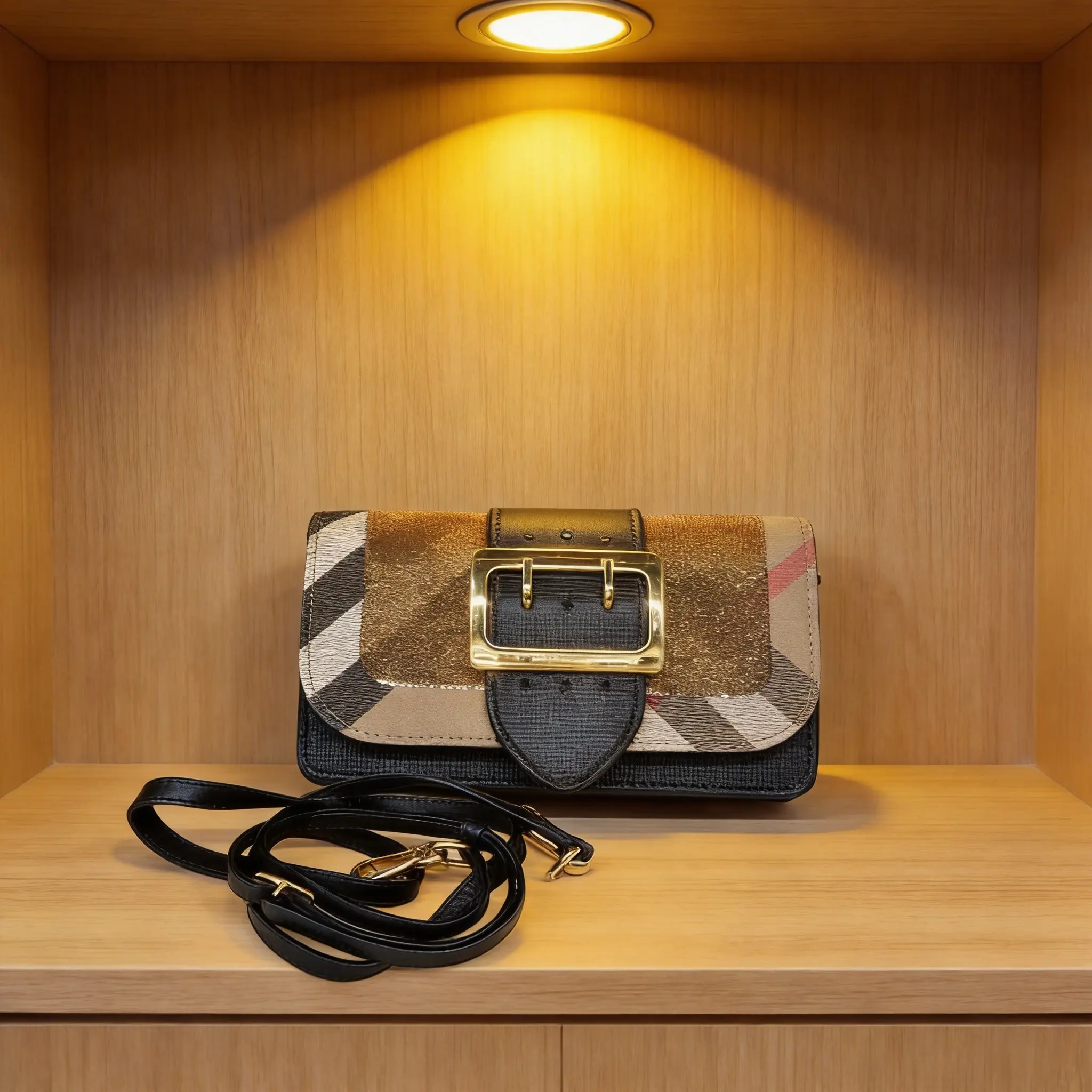 Pre-owned BURBERRY Leather Shoulder Bag D0521590710
