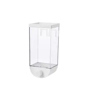 Cereal Dispenser Wall Mounted Food Storage Box