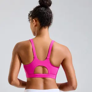 RUNNING GIRL Sports Bra for Women High Support, Molded Cup High Impact Sports Bras for Women with Sewn in Pads #SummerVibes Workout Bra Yoga Bra Yoga Clothes Yoga Activewear summerwins