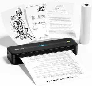 Phomemo Portable Printers Wireless for Travel,M832 Inkless Thermal Printer Support 8.5'' x 11'' US Letter ,Bluetooth Mobile Printer Compatible with iOS, Android Phone & Laptop,300dpi