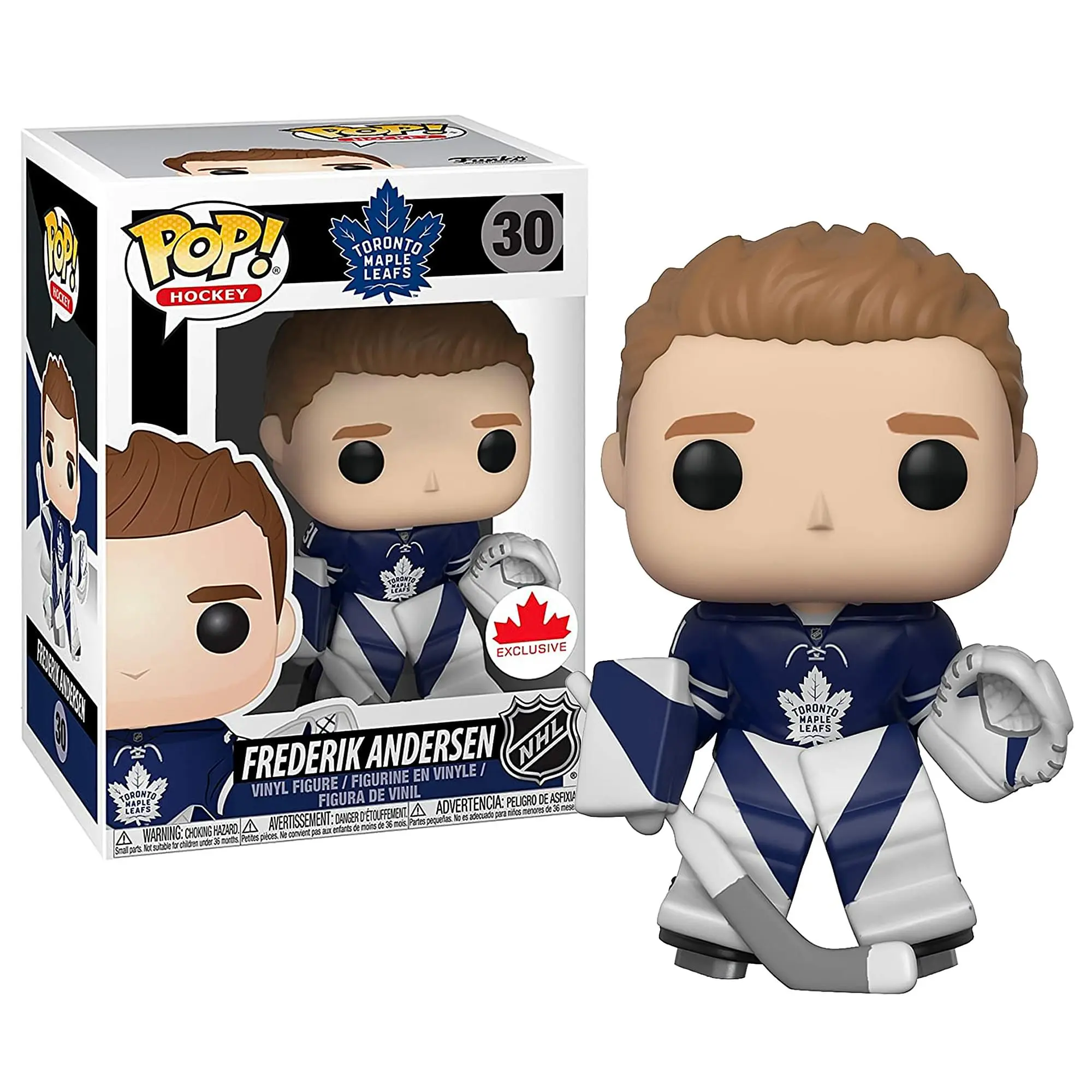 Toronto Maple Leafs NHL Funko POP Vinyl Figure | Frederik Anderson, Ages 12+