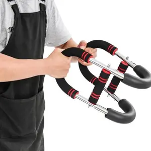 Homhut Arm Trainer Chest Exerciser Strengthening Arm Muscles Men's Fitness Trainer Detachable Portable Spring Resistance Home Fitness Equipment60-90lb，90-120lb