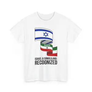 Unity Israel Somaliland Recognition T-Shirt | Monumental Design