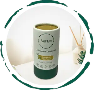 BeNat, All-Natural, Plastic-Free Deodorants