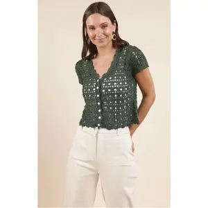 Summer Stitch Crochet Cardigan