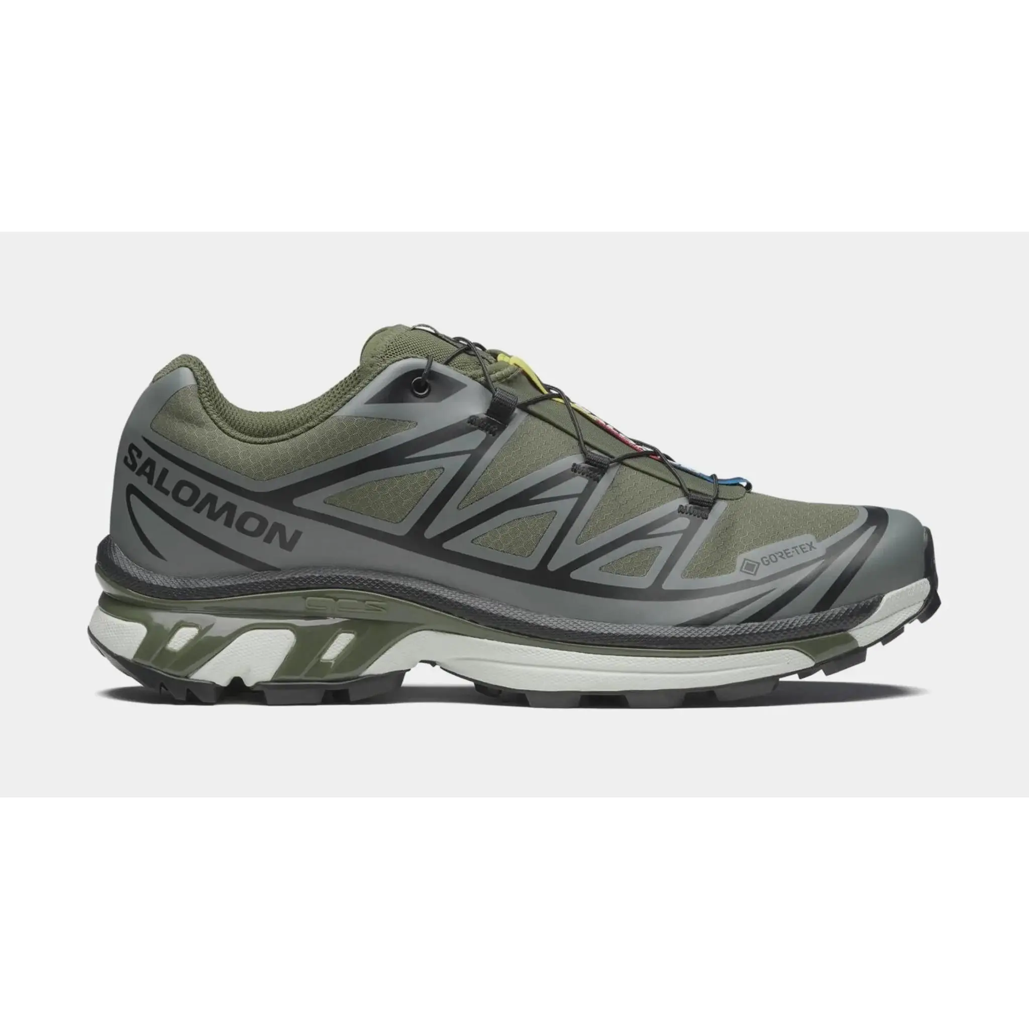 Salomon XT-6 Gore-Tex Olive Night Men's Trail Running Walking Casual Lifestyle Sneakers Outdoor Shoes
