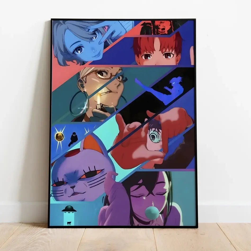 Dandadan Poster, Dandadan Anime Print, Anime Poster, Anime Manga Art Print, Minimalist Poster, Vintage Retro Print1