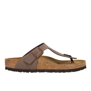 BIRKENSTOCK Womens Gizeh Birkibuc Casual Sandals Casual - Brown