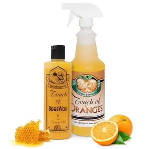 Touch Of Oranges Small Set Wood Cleaner