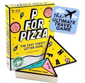 Big Potato P for Pizza: Family Card Game | Great for Adults and Kids | Perfect for The Holidays and Family Game Night | Compact Card Game