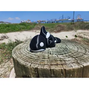 Baby Orca Whale Articulated Figurine