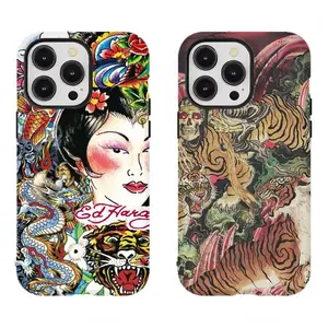 Trendy Y2K Phone Case Edgy Dragon Tattoo Phone Case Compatible for iPhone 17 16 15 14 13 12 11 and for Samsung S21-S25 Perfect Gift for Y2k Lovers Her Him