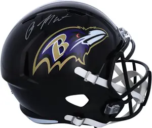 Rashod Bateman Baltimore Ravens Autographed Riddell Speed Replica Helmet - Fanatics Authentic Certified