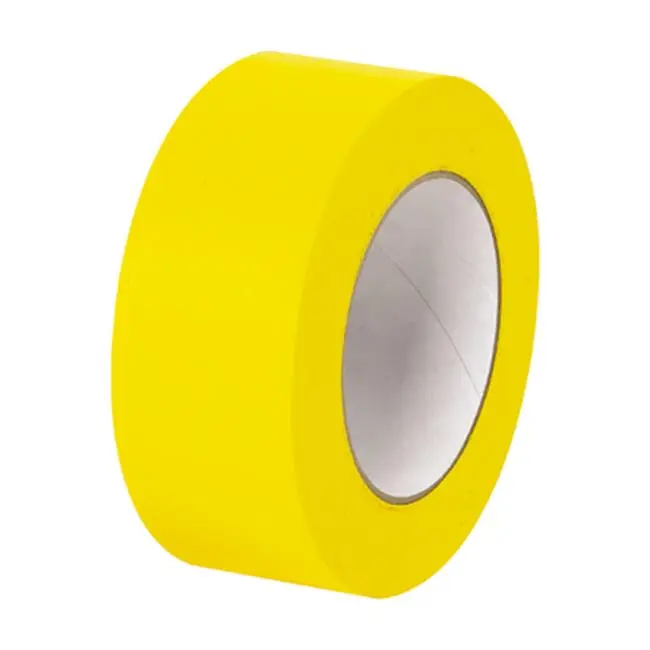 212 MAIN Yellow PF3 Paint Masking Tape, 1 in. x 60 yds., Strong Adhesion, Medium Temperature, Solvent Resistant, for Home Improvement & Building Paint Supplies