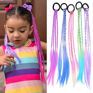 Ponytail Braids Hair Extension Kids Hair Accessories