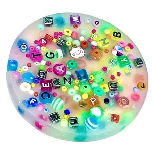Large Ultimate Picky Pad Fidget Toy - Long Lasting Calming Handmade Non-toxic Sensory Bead Picking Pad for Kids and Adults - Anti-Stress Creative