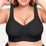 Jelly Bras Women Seamless Lift Bra Wireless Push Up No Underwire Full Coverage Smooth Seamless Cup Plus Bras Comfort Supportive Sports T-Shirt Bra Sports Bralette Seamless Brassiere