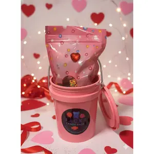 Pink Mini Bucket Valentines Edition.  Perfect for the loved one.