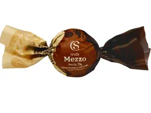 CACAU SHOW TRUFA MEZZO (PACK of 4 x TRUFAS 30g)