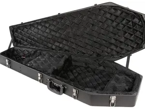 Coffin Case G185BK Black Interior Guitar Case