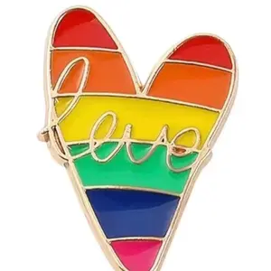 Love and Peace pins