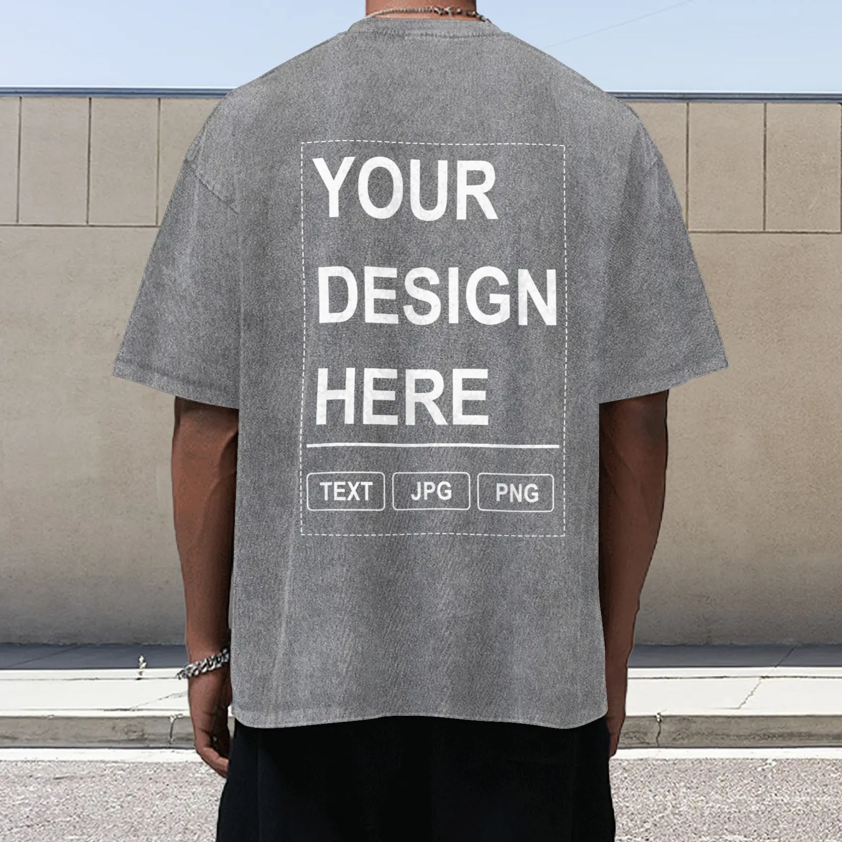 08-Gray (White Text)-Back Design