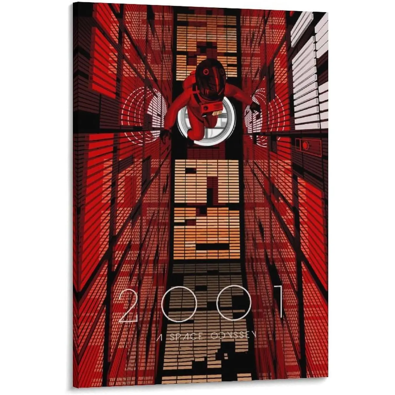 2001 A Space Odyssey Science Fiction Adventure Movie Poster (45) Art Poster Canvas Painting Decor Wall Print Photo Home Modern Decorative Posters