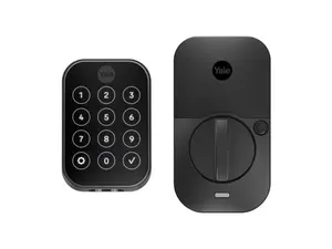 Yale YRD450-BLE-BSP 7 in. 2 Key-Free Touchscreen Lock with Bluetooth, Black